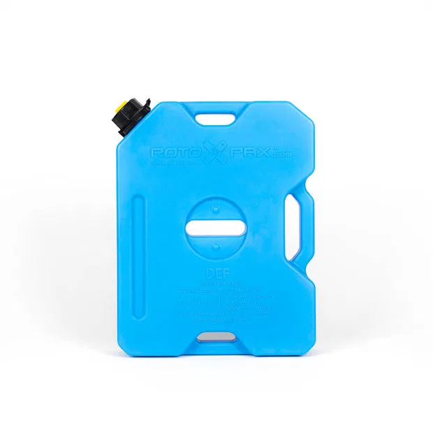 RXX-2DEF – ROTOPAX Liquid Storage Container, Blue 2 Gallon Bolt-On/ Free Standing Formulated Plastic EPA And CARB Com...